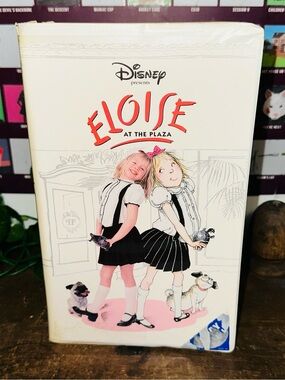 Disney Vintage Eloise At The Plaza Y2K 2000’s VHS Tape Movie